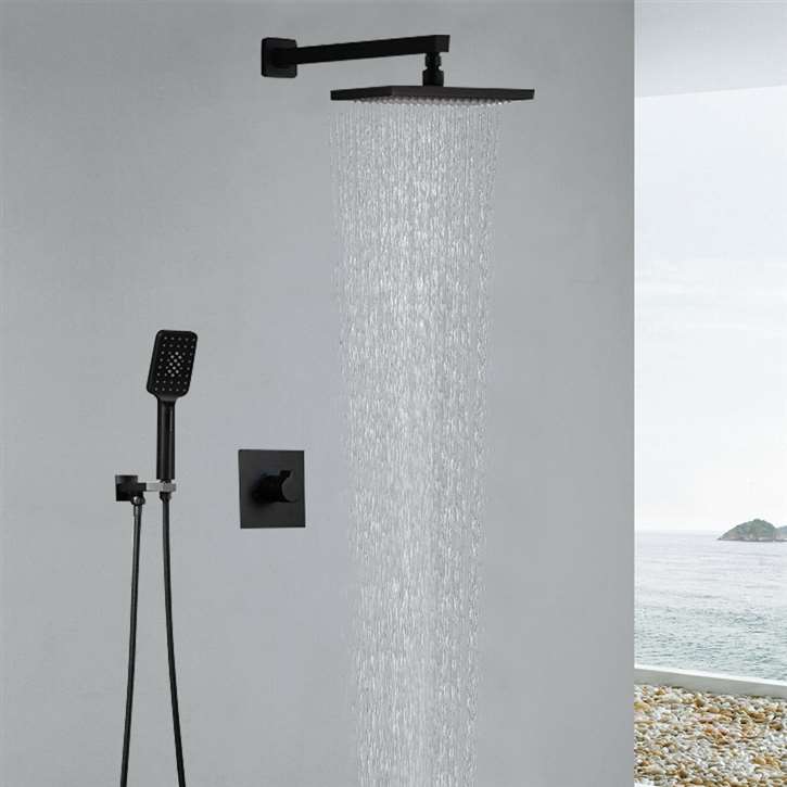 Reno Dark Oil Rubbed Bronze Wall Mount Shower Set