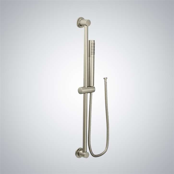 Brushed Nickel 1-Spray Handheld Shower in Brushed Nickel