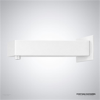 Matte White Automatic Soap Dispenser