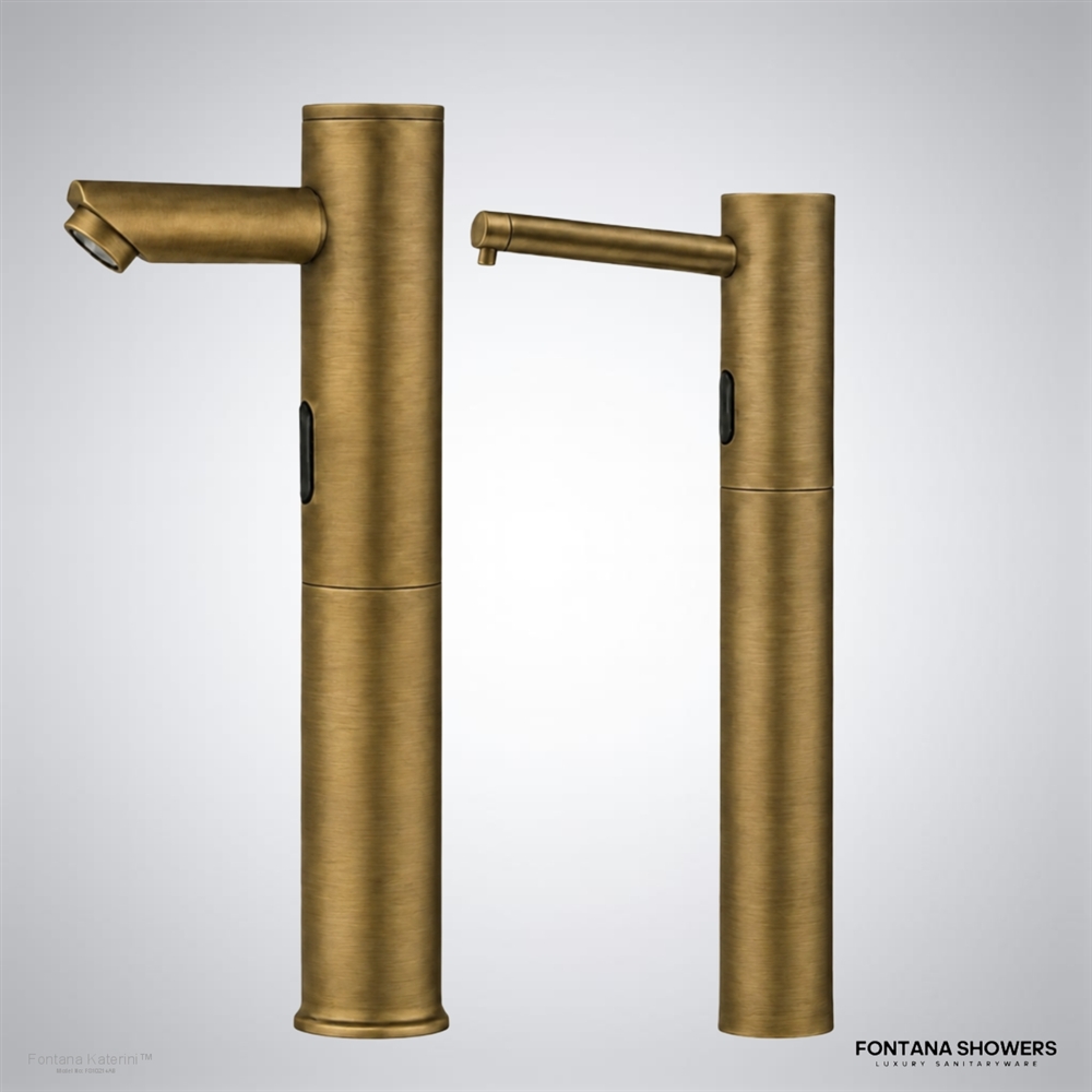Antique brass sensor pair