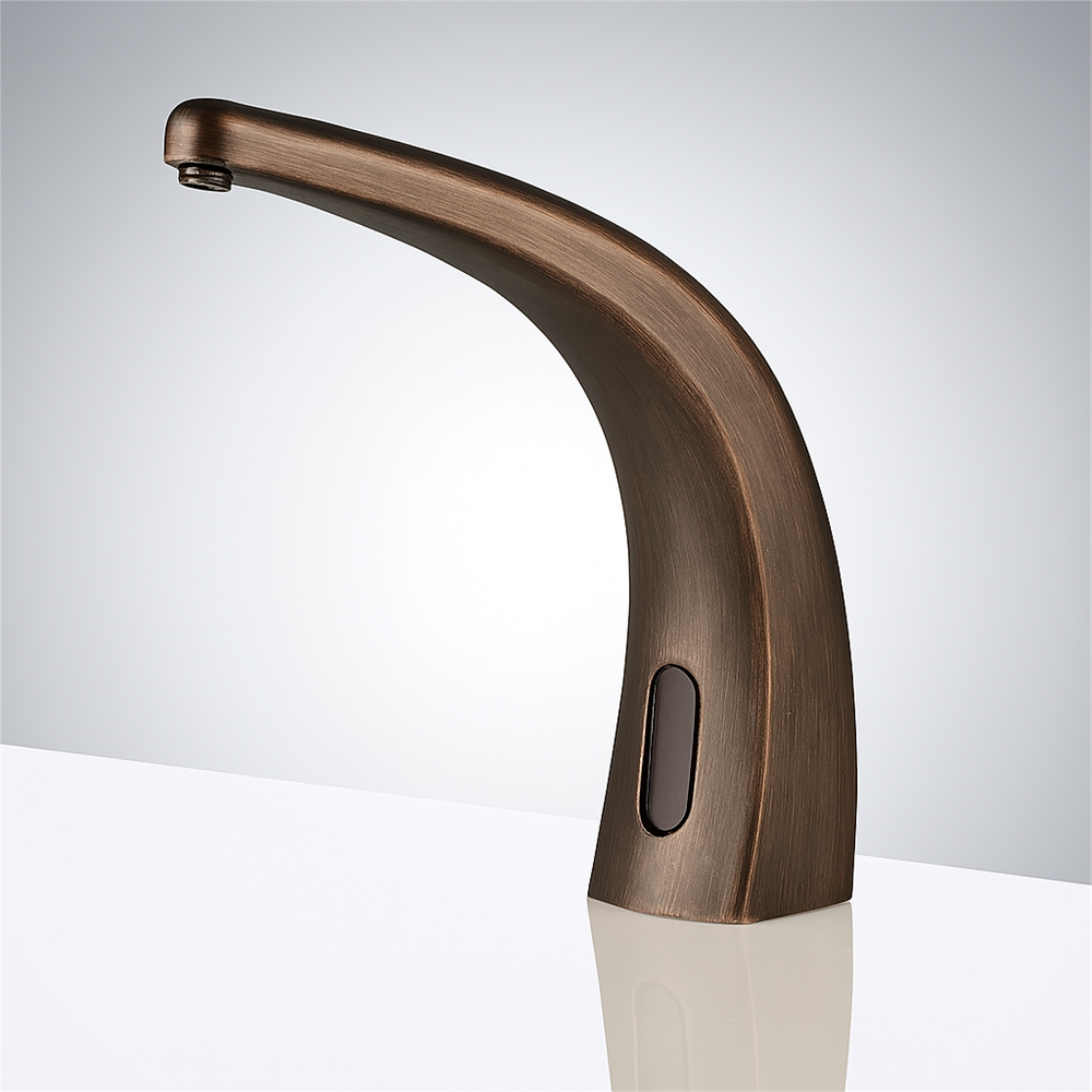 Fontana Siderno Light Oil Rubbed Bronze Commercial Automatic Liquid Foam Soap Dispenser