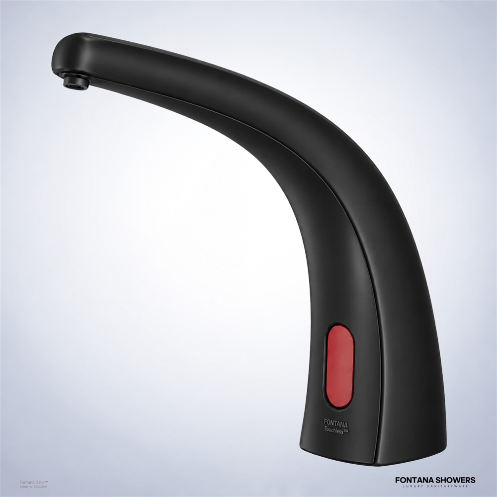 Matte black sensor dispenser