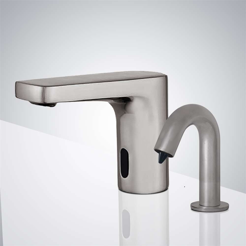 Fontana FS10236 smart commercial automatic sensor faucet and soap dispenser