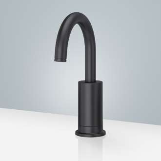 Sloan Touchless Bathroom Faucet Commercial Automatic Matte Black Motion Sensor Faucet