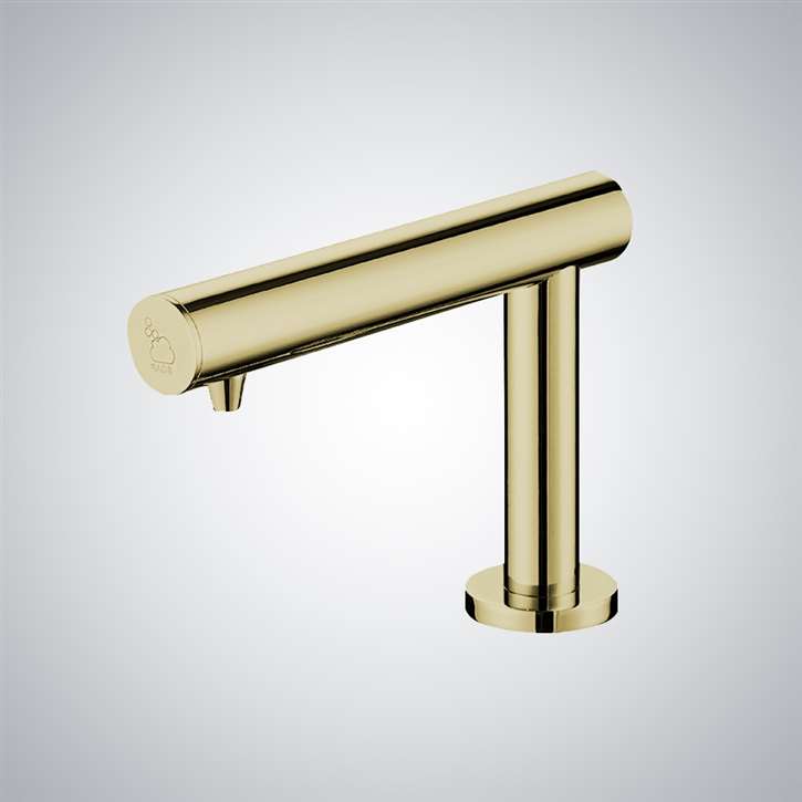 Fontana Colmar Brushed Gold Deck Mounted Soap Dispenser