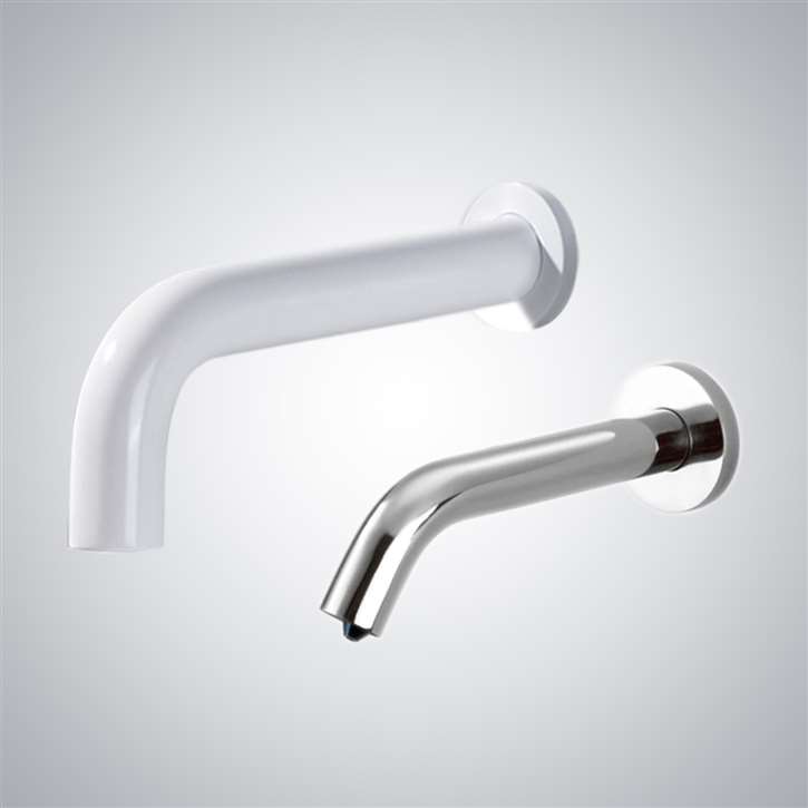 Fontana Commercial Automatic Sensor Activated Touchless Faucet with Sensor Soap Dispenser in Chrome