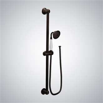Oil Rubbed Bronze Handheld Round Shower 1-Spray Handheld Shower FS1030-ORB