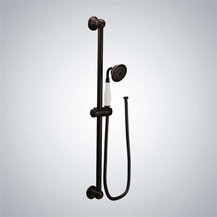 Oil Rubbed Bronze Handheld Round Shower 1-Spray Handheld Shower FS1030-ORB