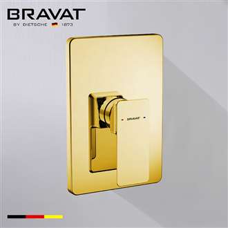 Bravat Gold Wall Mounted Shower Valve Mixer