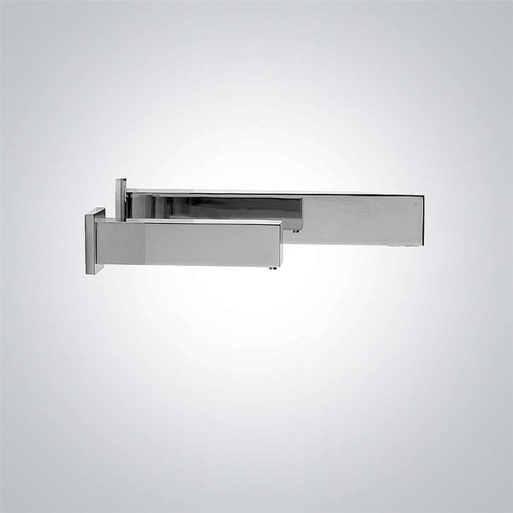 Fontana Wall Mount Commercial Automatic Sensor Faucet in Chrome