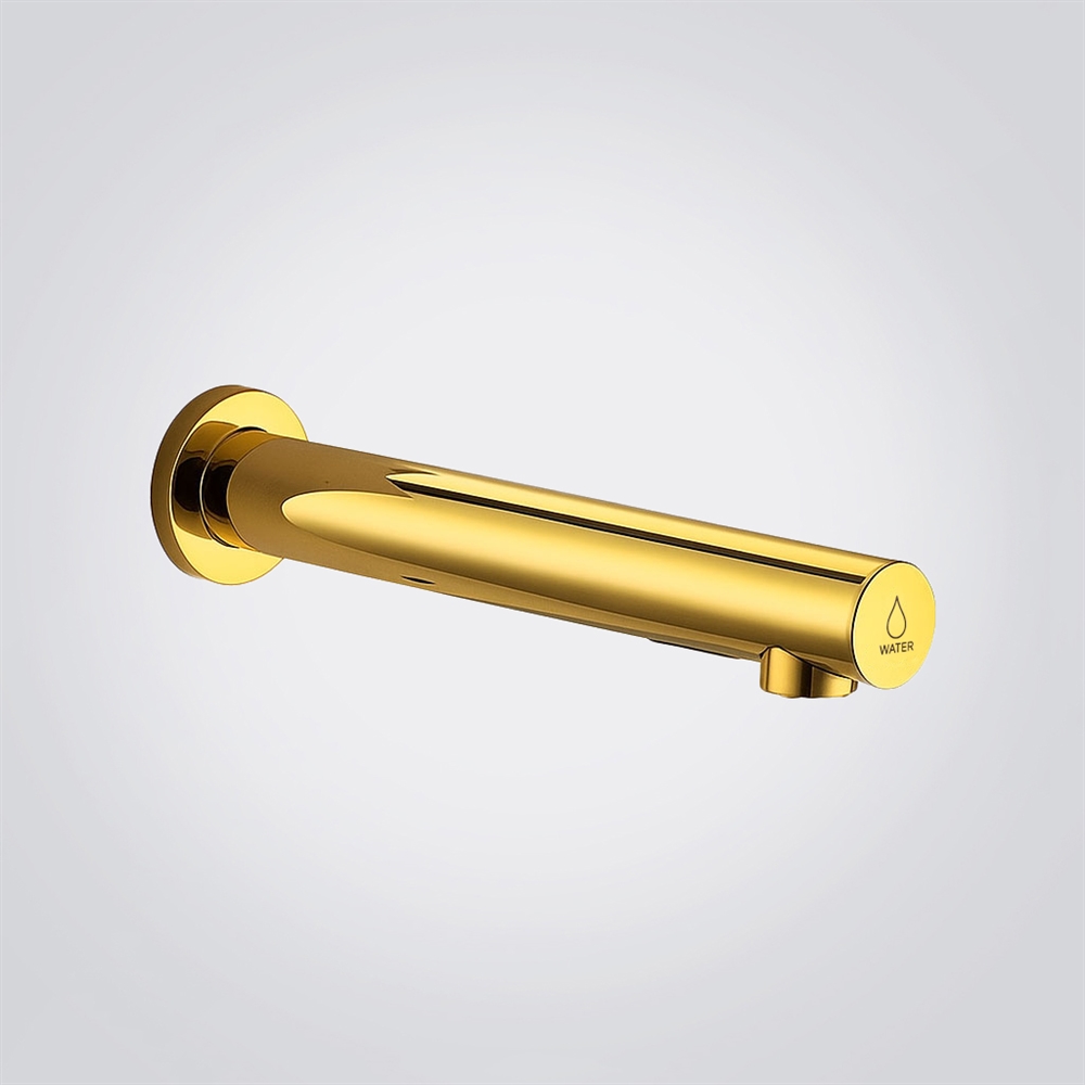 FontanaAquaVector Gold Wall-Mounted Automatic Sensor Faucet