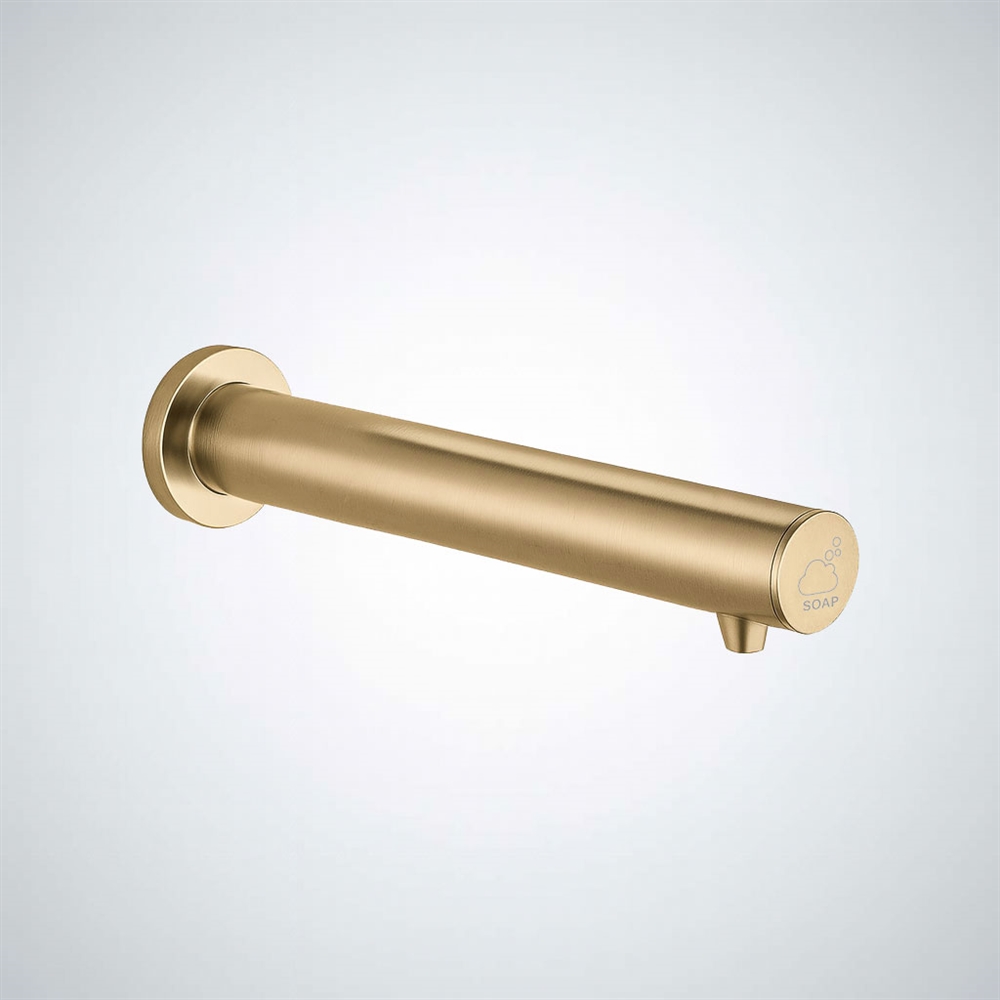 FontanaEcoStream Champagne Single Hole Automatic Sensor Soap Dispenser