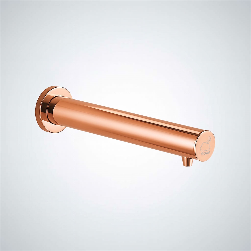 Fontana HydroPure Rose Gold Wall-Mounted Automatic Sensor Soap Dispenser