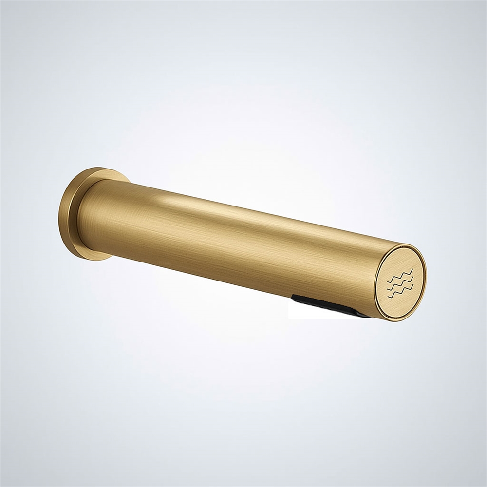 FontanaVeloDry Brushed Gold Wall Mounted Motion Sensor Hand Dryer