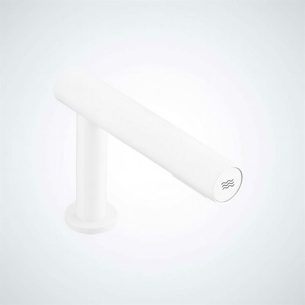 FontanaSanitiDry Matte White Modern Touchless Hand Dryer