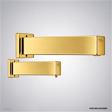 Fontana AquaFlux Gold Touchless Faucet Set