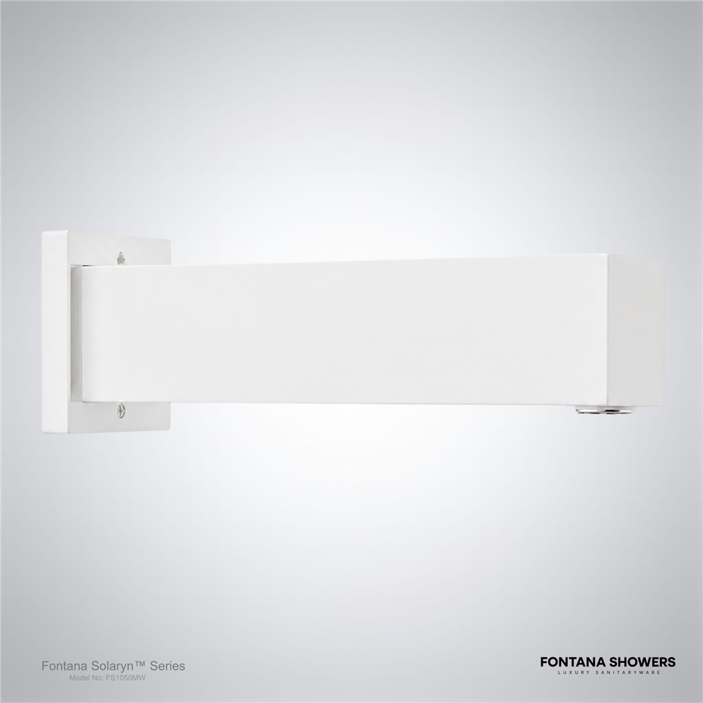 Matte white sensor faucet