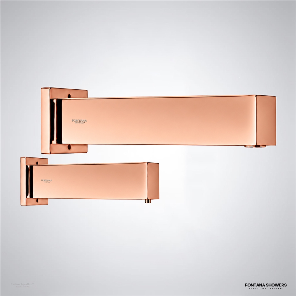 Fontana AquaFlux Rose Gold Touchless Set