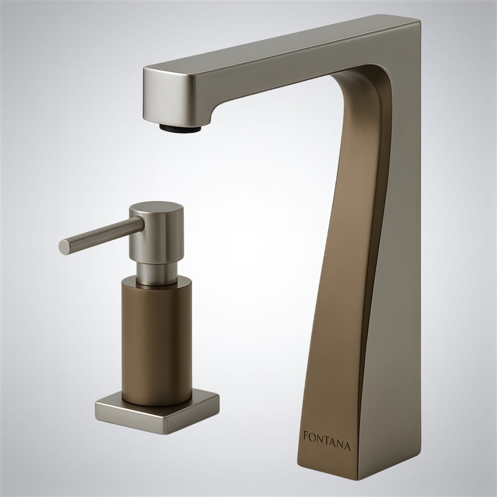 Fontana Skyline Curveâ„¢ â€“ Brushed Titanium & Bronze Alloy