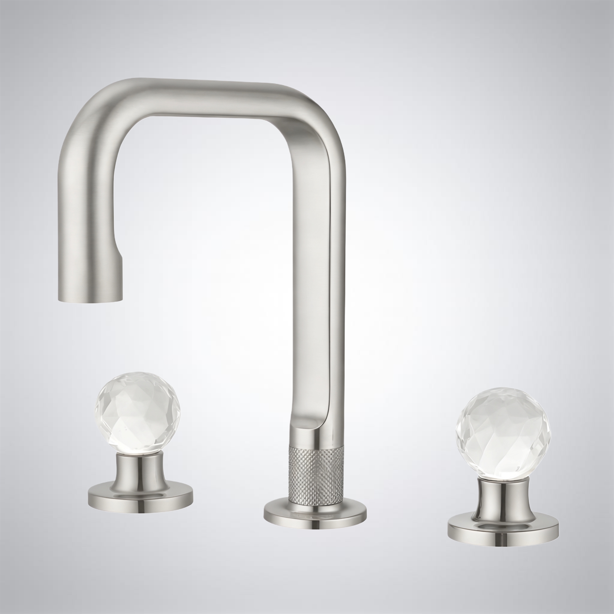 Fontana CascadeSync Brushed Nickel Luxury Bathroom Faucet