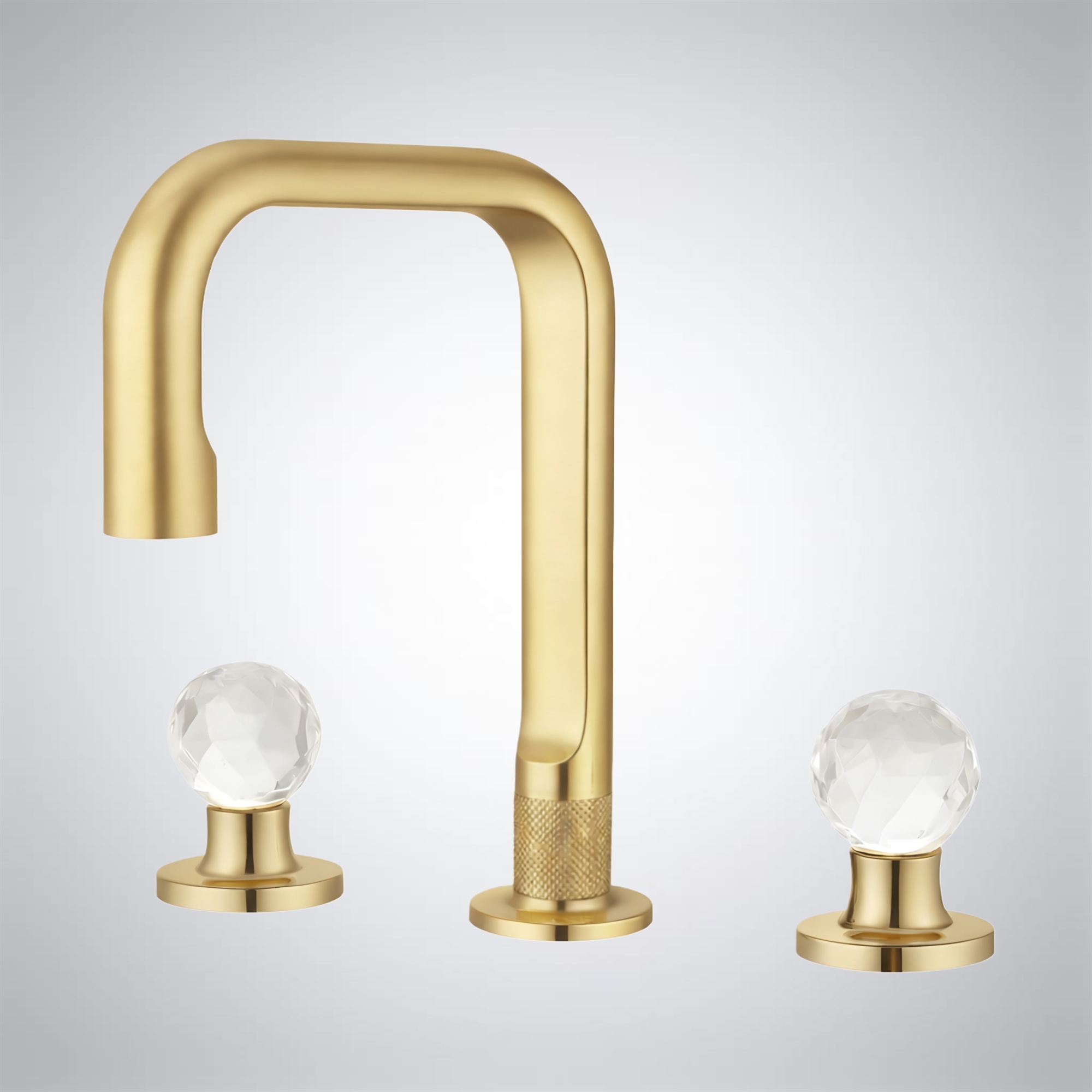 Fontana HydroWave Infinite Matte Brushed Gold Bathroom Faucet