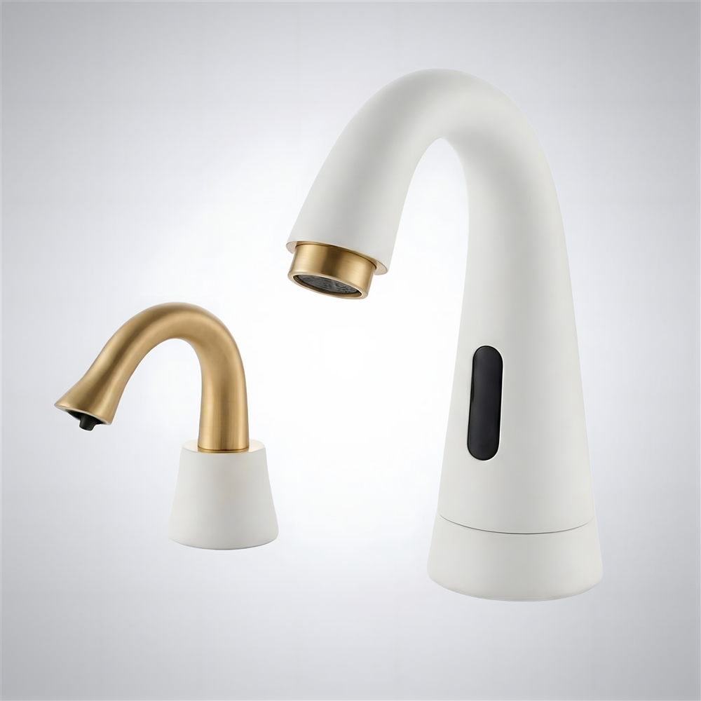 Fontana Serene Archâ„¢ â€“ White & Gold Sensor Combo