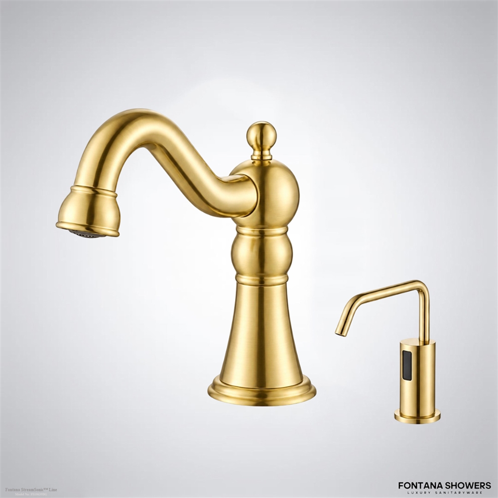 Fontana StreamSonicâ„¢ Line â€“ Brushed Gold