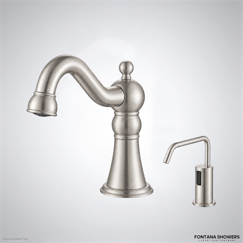 Fontana StreamSonicâ„¢ Line â€“ Brushed Nickel