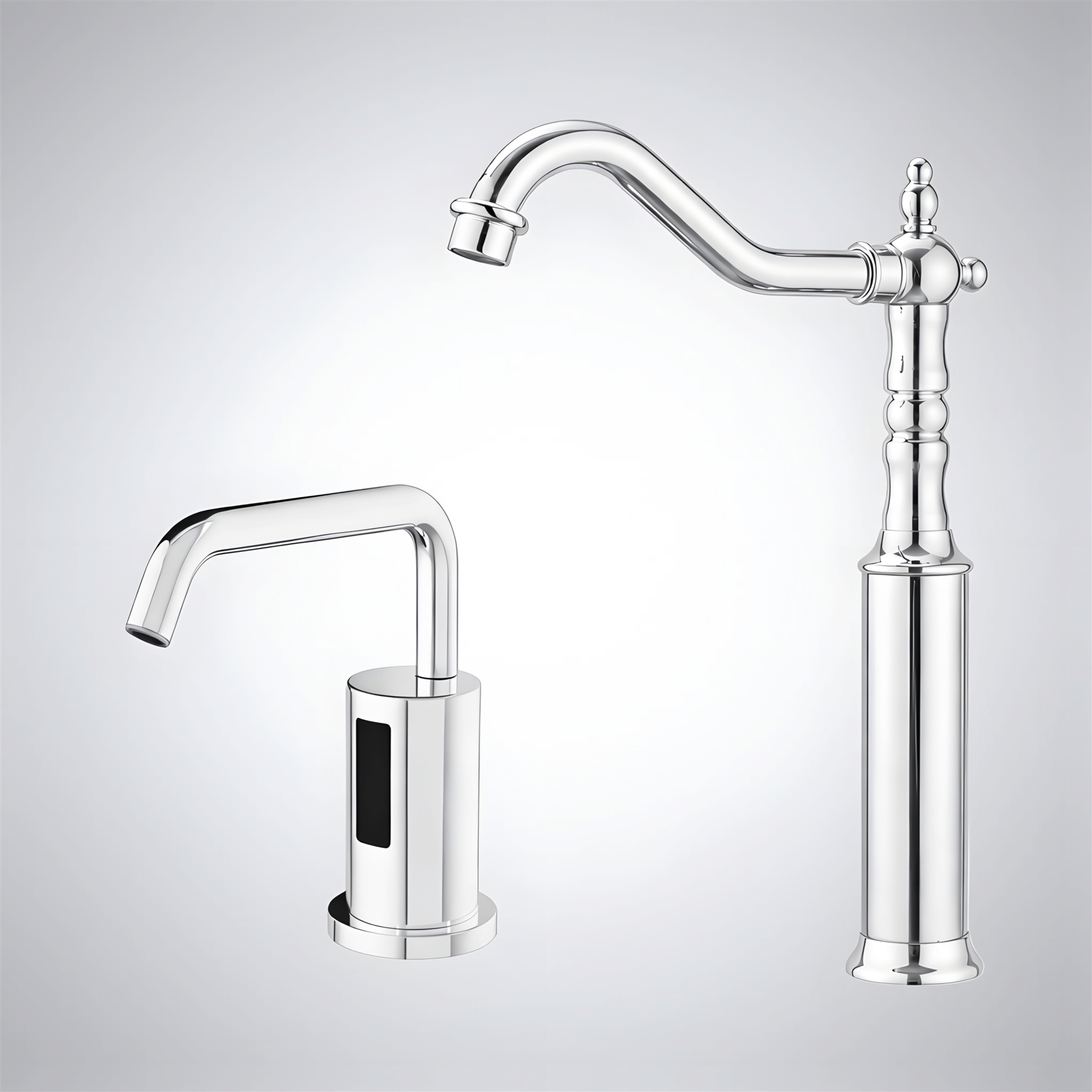 FS10643CH Fontana Saphera touchless faucet in Chrome