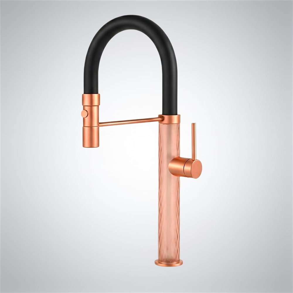 Fontana MetroFlowâ„¢ Collection â€“ Rose Gold Deck Mounted
