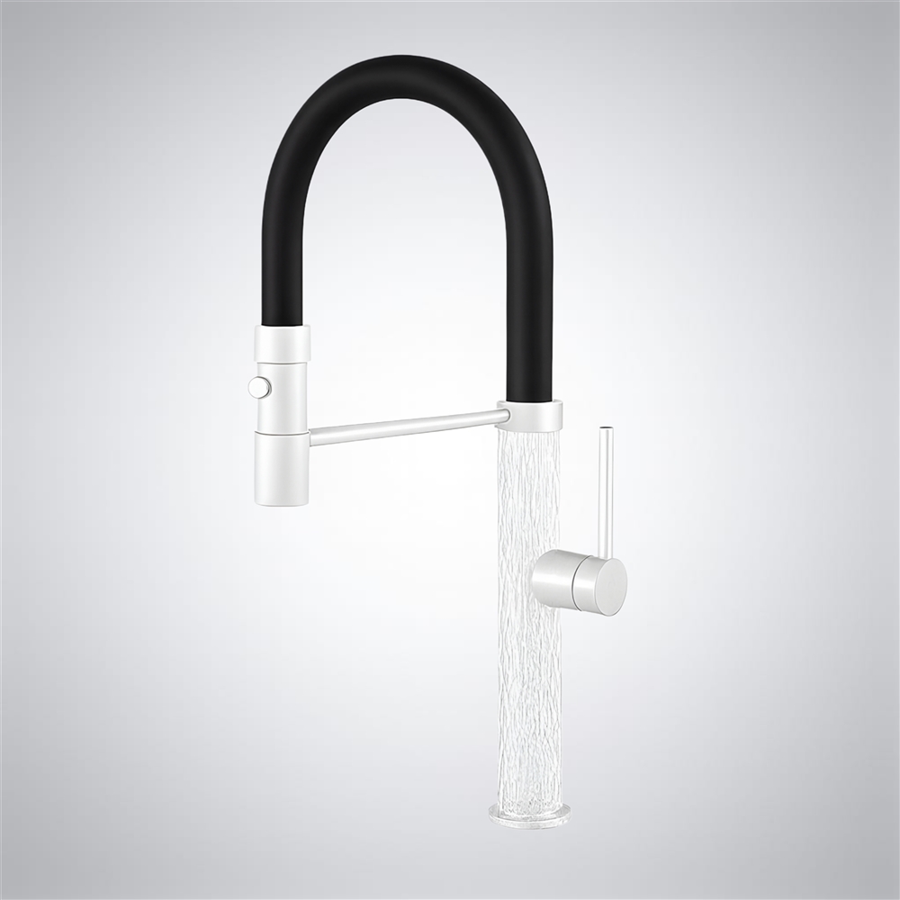 Fontana MetroFlowâ„¢ Collection â€“ White Single Handle