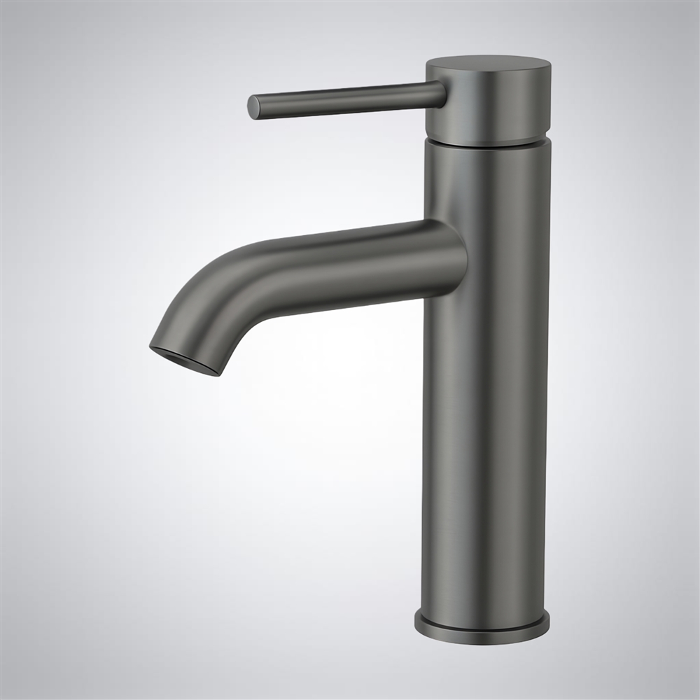 Fontana FlowEvoque Gunmetal PVD Deck Mounted Basin Faucet