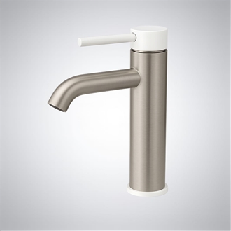 Fontana LuxeCylâ„¢ Collection â€“ Brushed Nickel & White Harmony