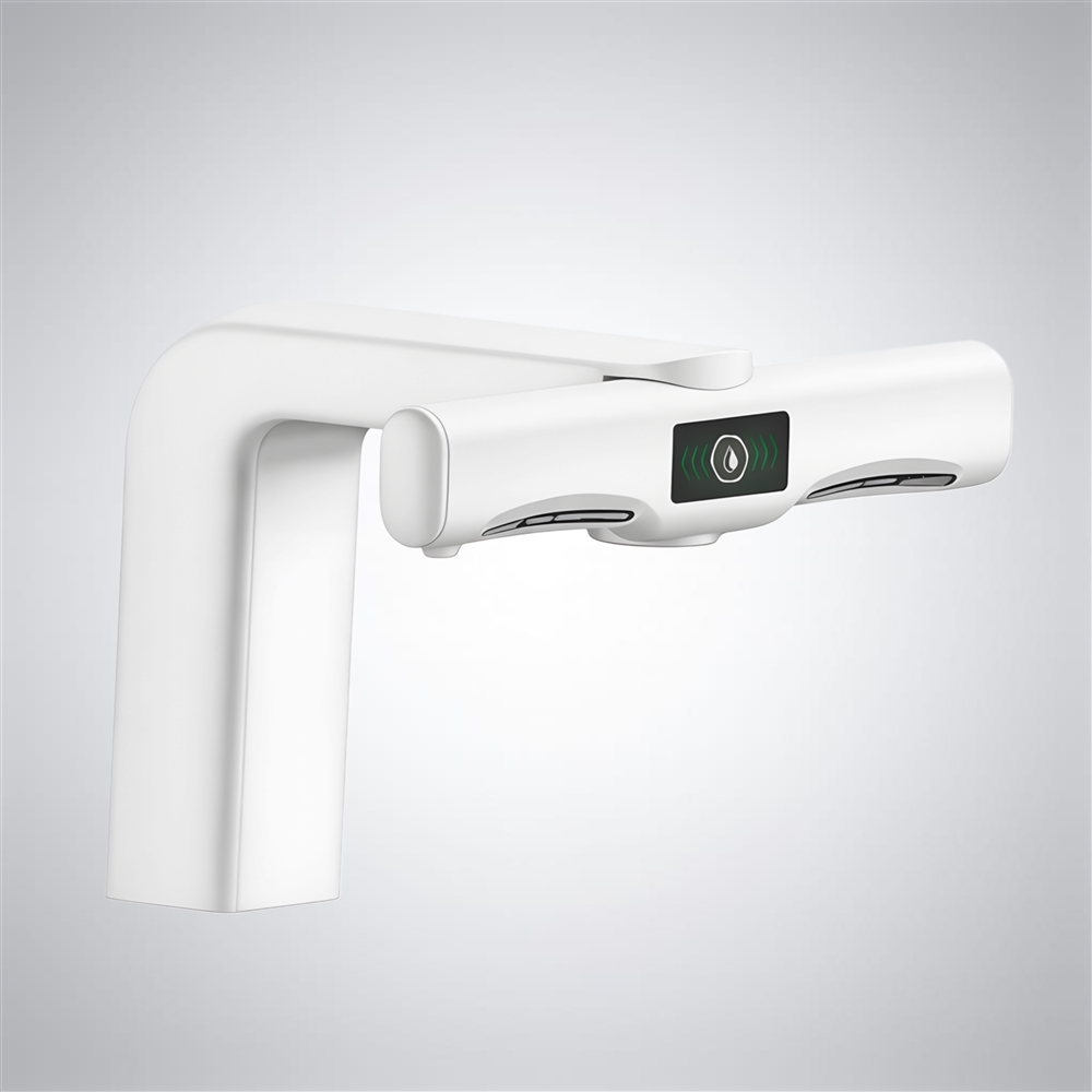Fontana PureFormâ„¢ â€“ Matte White Single-Hole Sensor