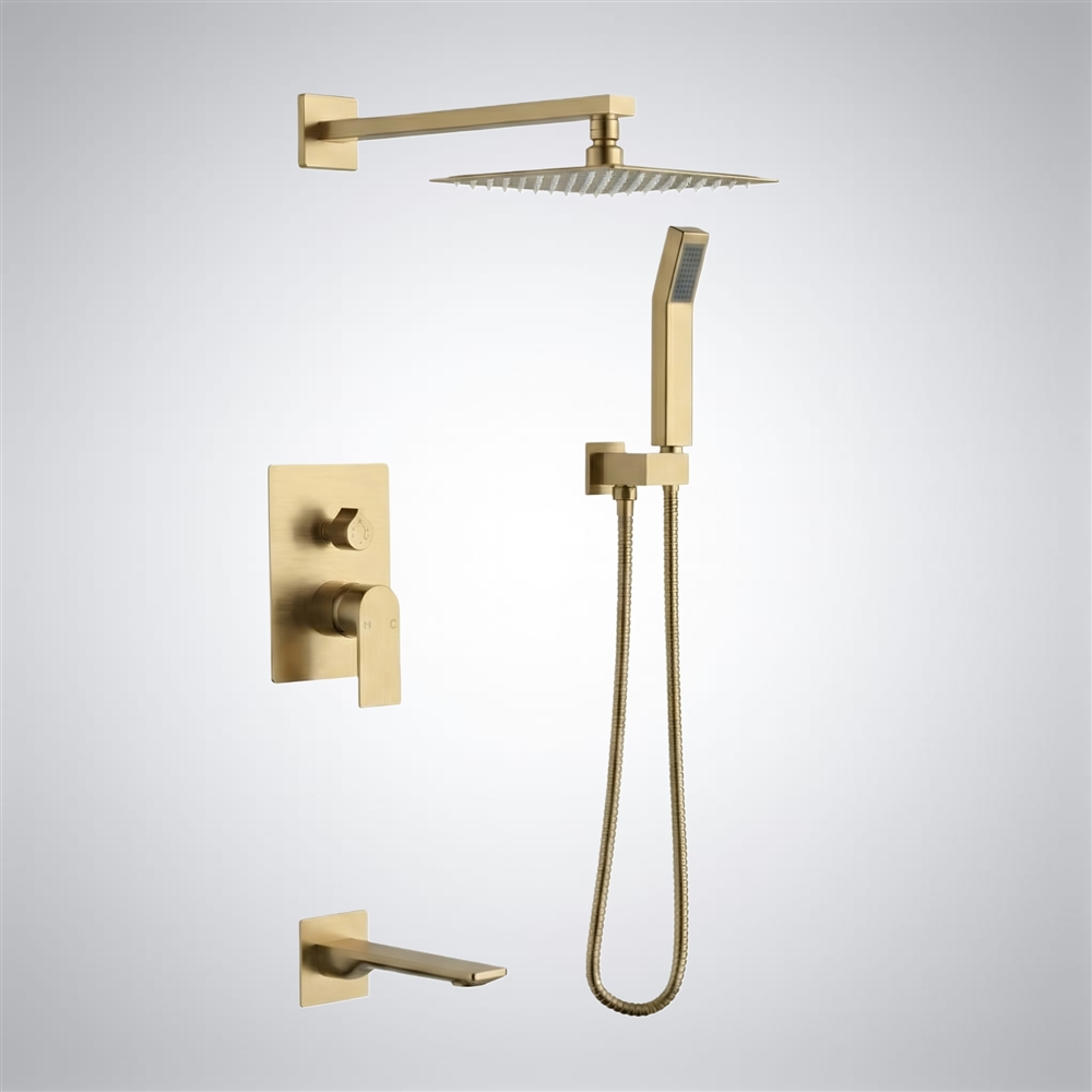 Fontana Aquilonâ„¢ â€“ Satin Brass Contemporary
