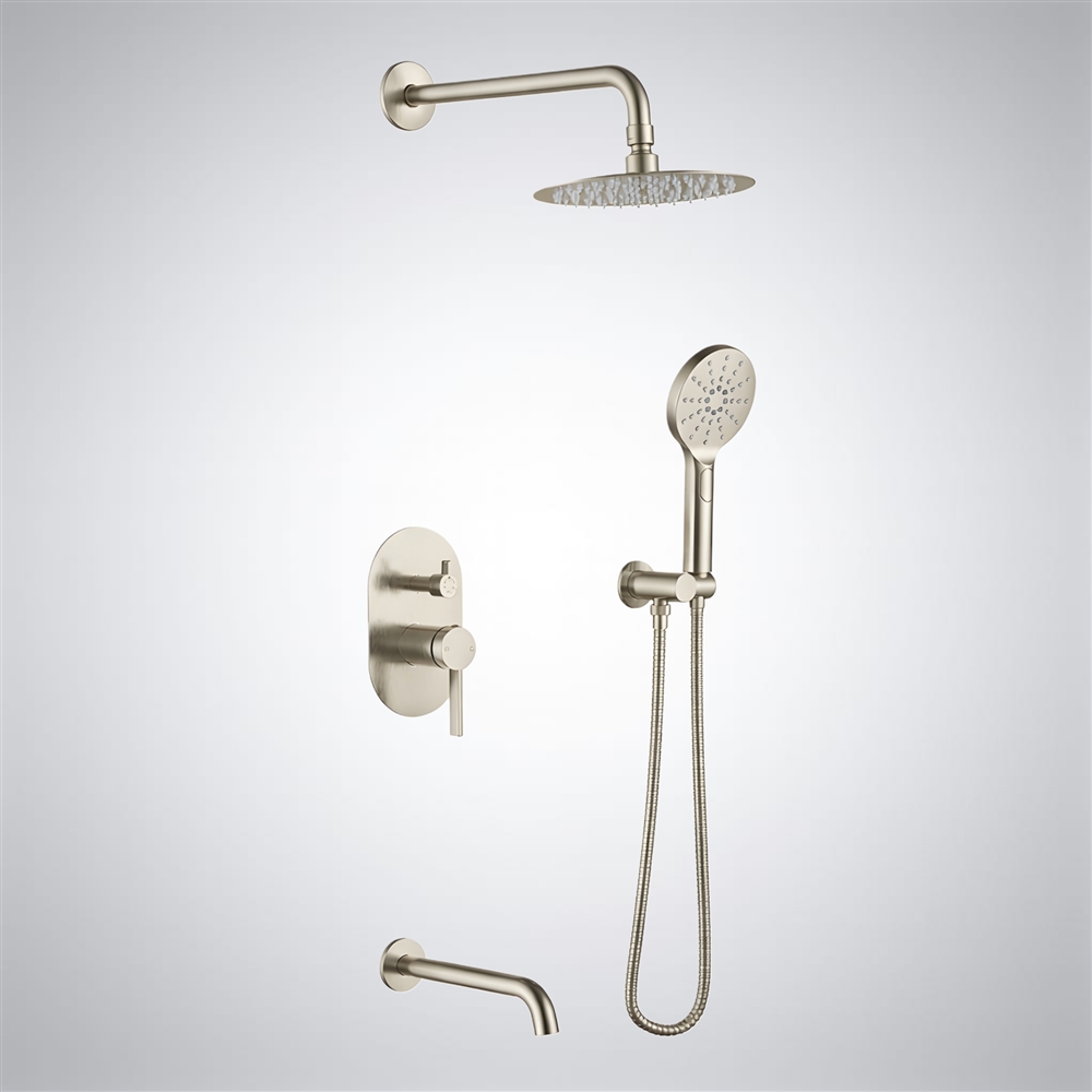 Fontana Vireluxâ„¢ â€“ Brushed Nickel Rainfall