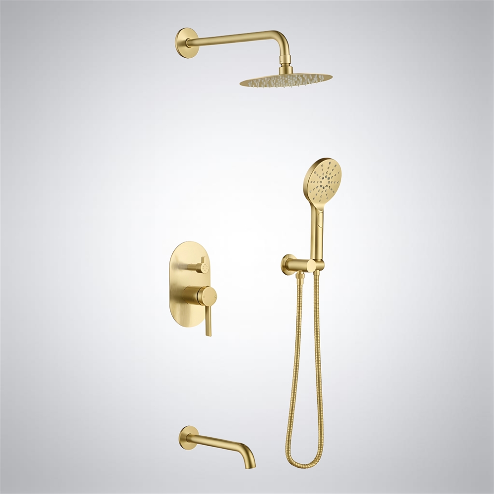 Fontana Celestiqueâ„¢ â€“ Satin Brass Contemporary