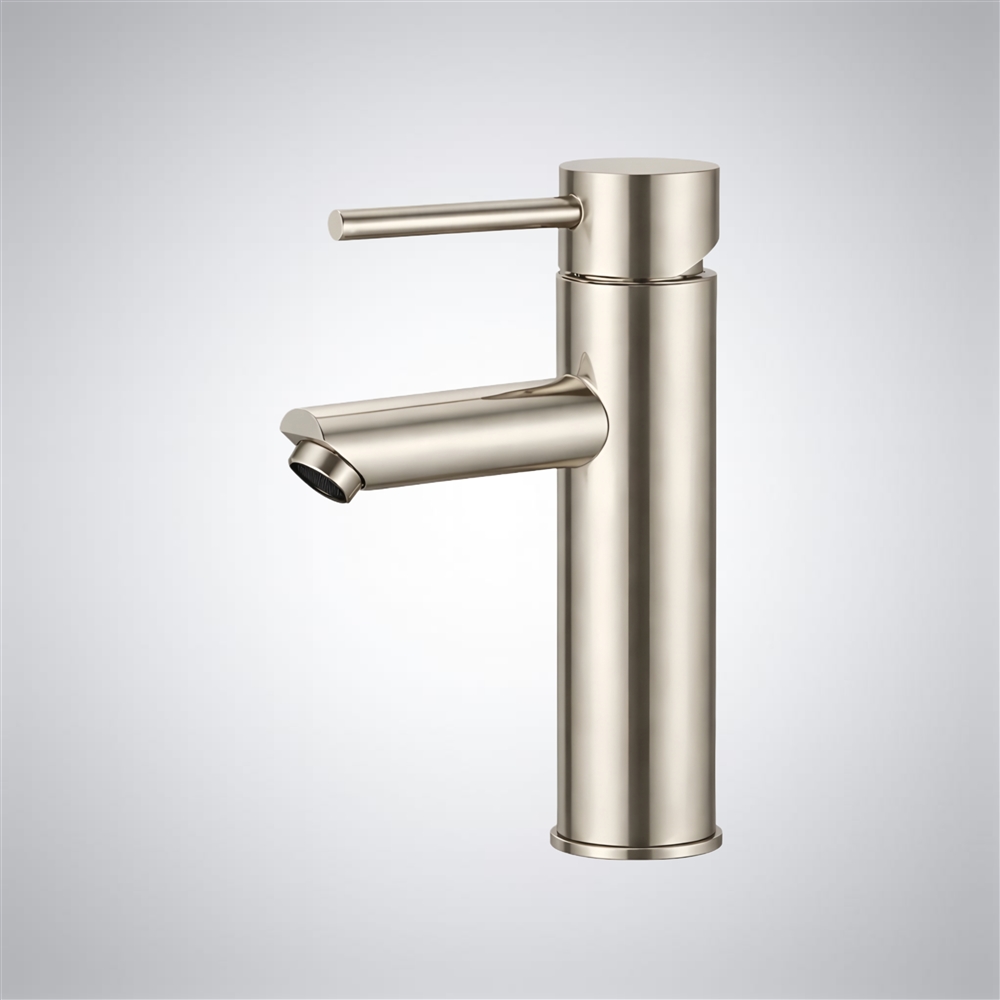 Fontana MonoLine Brushed Nickel Basin Faucet