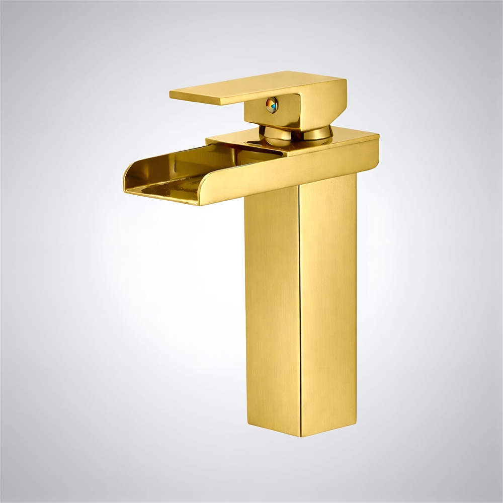 Fontana Iveroâ„¢ â€“ Satin Brass Elegance
