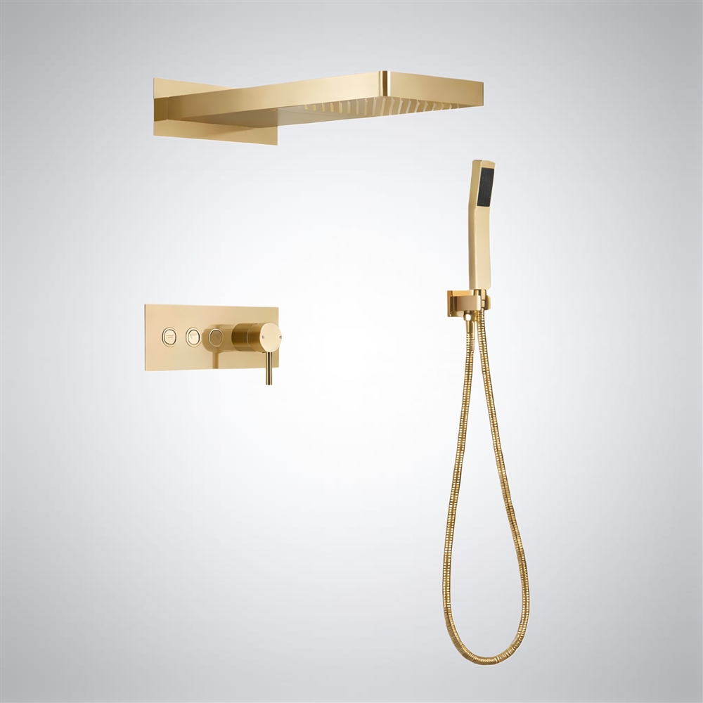 Fontana Luxarisâ„¢ â€“Flow Satin Brass PVD