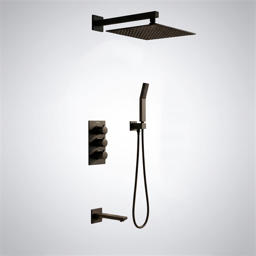 Belluno Oil Rubbed Bronze Shower Set