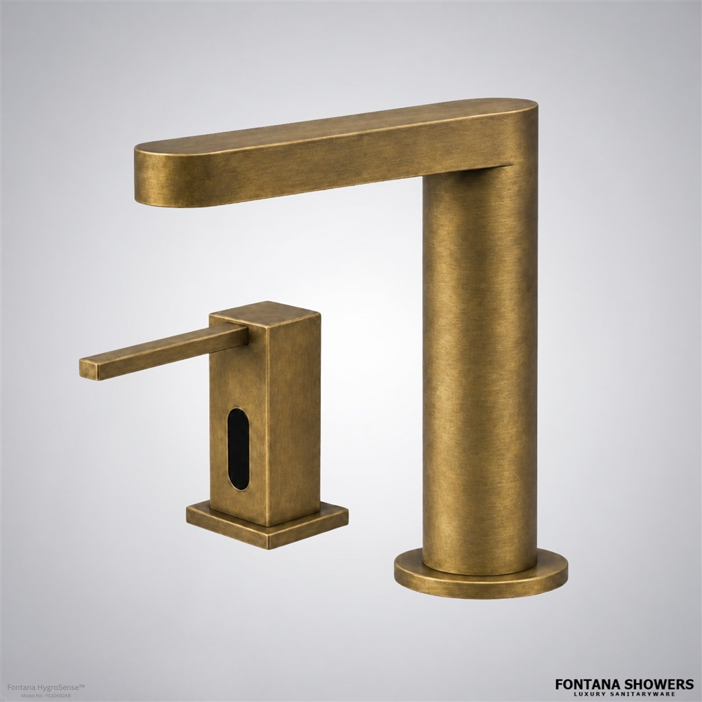 Antique brass sensor pair