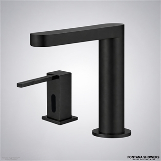 Matte black touchless pair