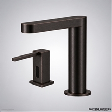 Bronze touchless washroom system