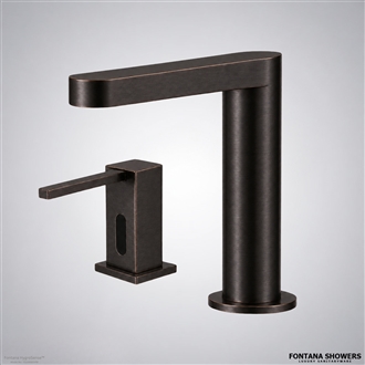 Bronze touchless washroom system
