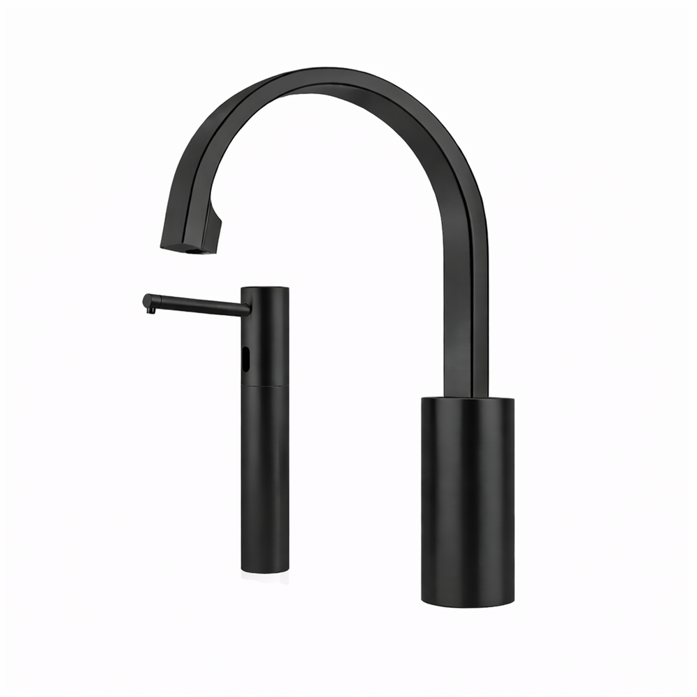 Fontana HydroSensaâ„¢ Series â€“ Matte Black Countertop