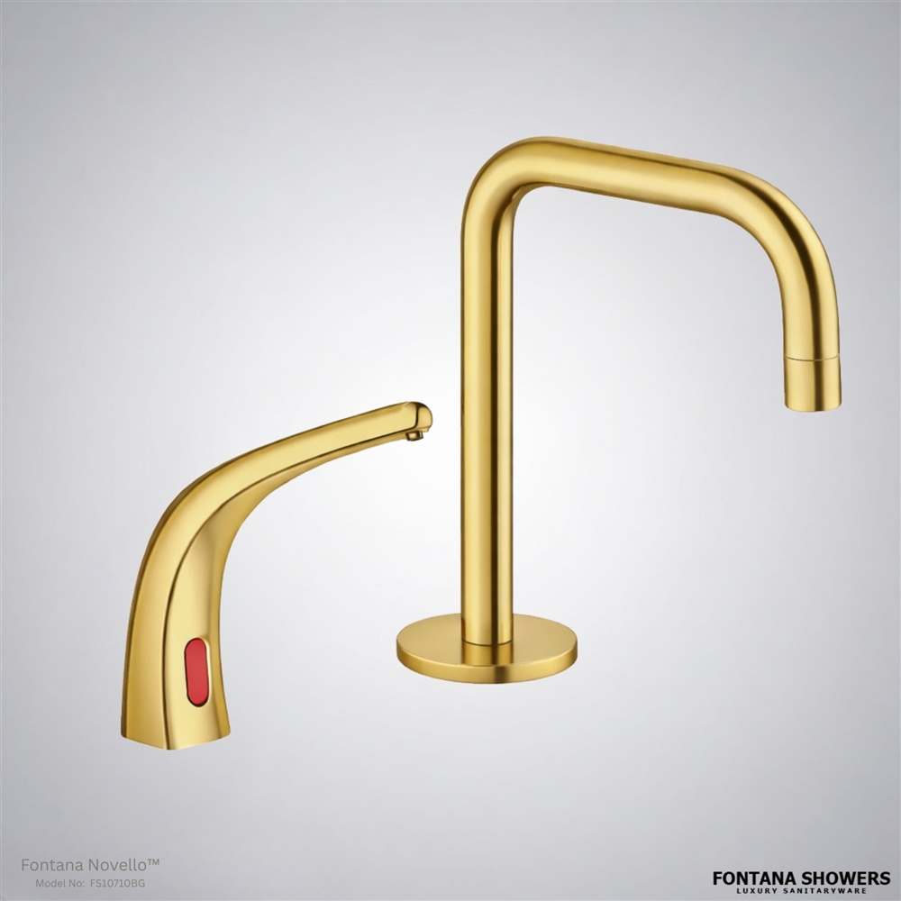 Fontana Novelloâ„¢ Touchless Set in Brushed Gold