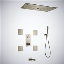 Fontana Solmiraâ„¢ â€“  Brushed Nickel Aurora Shower Set