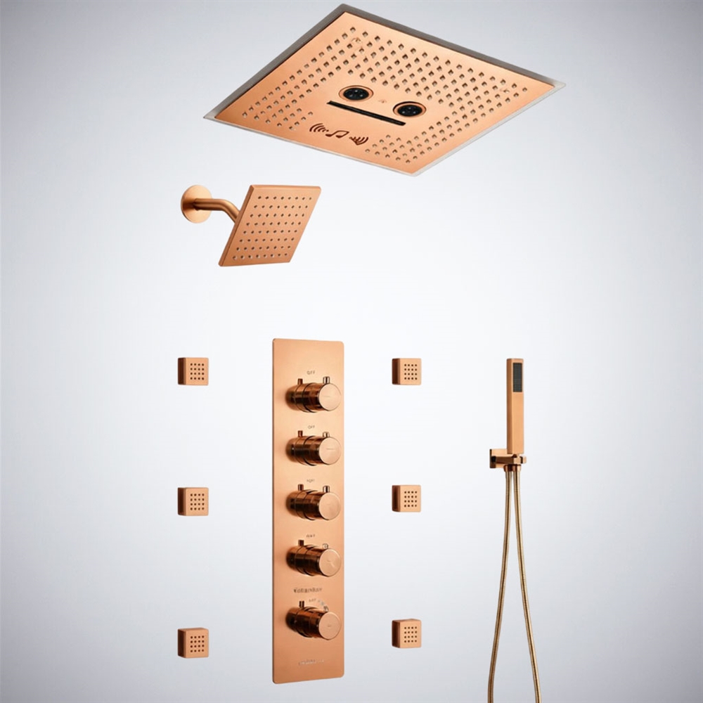 Fontana Marvexâ„¢ â€“ Rose Gold LuxeRain