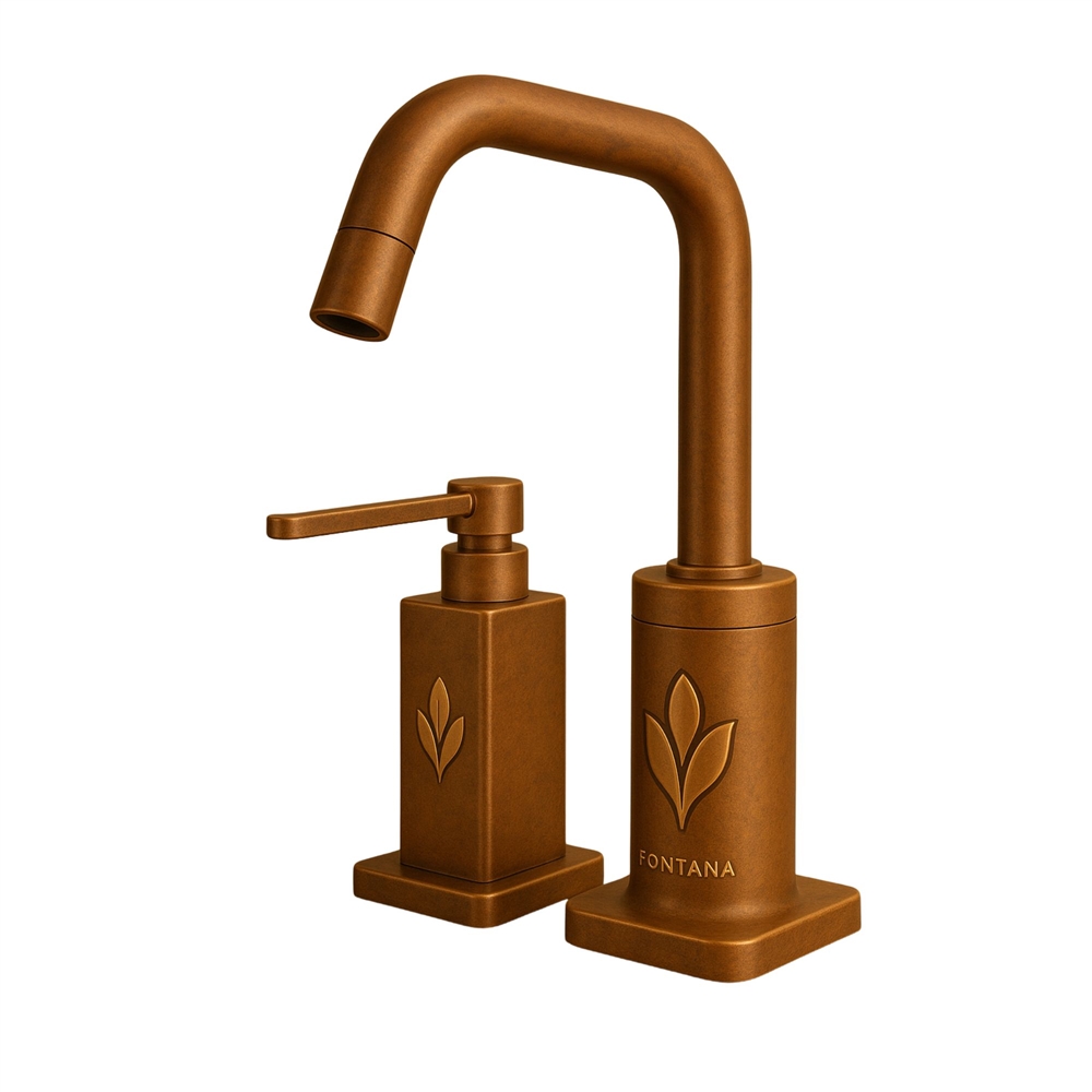 Fontana Signature Columnâ„¢ Collection â€“ Antique Bronze Leaf